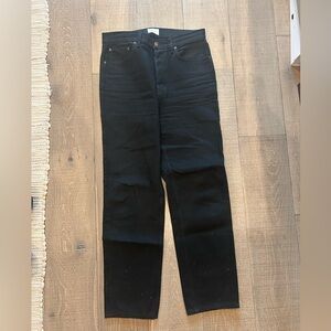 Doen Black Straight Jeans